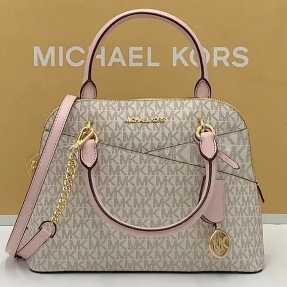 Michael Kors Handbags - Michael Kors Jet Set Travel Medium Dome Satchel Shoulder Bag